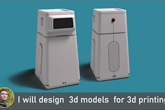 design  3d models for 3d printing with solidworks and 3ds max