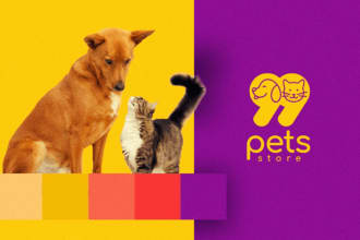 design awesome unique pet store logo within one day