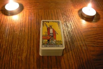 give you a 3 card  tarot reading