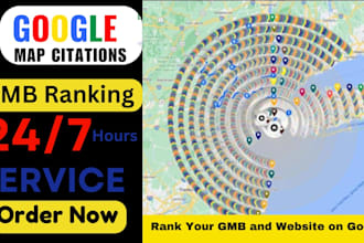 do 87,000 google maps citations for gmb ranking and local business SEO