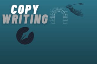 book writing and professional copywriter and website content