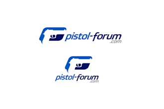 design best quality illustrate pistol forum logo