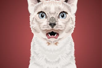create pet vector illustration