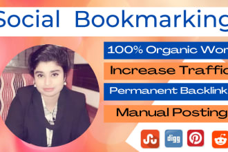 do social bookmarking manually on a high da pa site