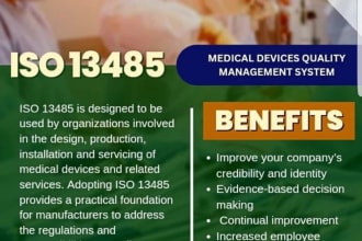 do iso 13485, ce mark with rep, doc, eudamed and mdr documentation
