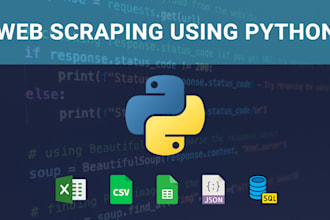 do web scraping, email extraction and data mining