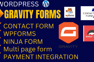 build or modify wordpress contact form 7 gravity ninja wpform