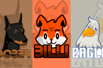 design professional mascot, character logo for your brand