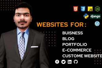 be your front end web developer and design, fix responsive websites and programs