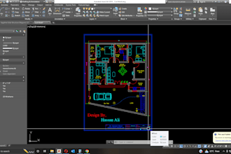 house plan with interior design