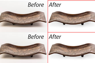 do 10 images add drop or natural shadow