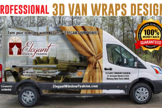 3d vehicle wrap, 3d food truck, 3d wrap design and car wrap
