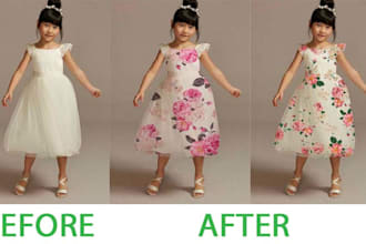 design anything  on your dress example dress color design