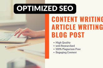 write SEO optimized ugc content creator article publish blog