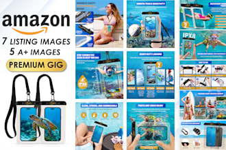 create amazon listing pictures and amazon ebc design