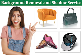 ecommerce photo editing and retouching background removal shadow service