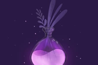 draw any kind of objects, 2d game items and assets