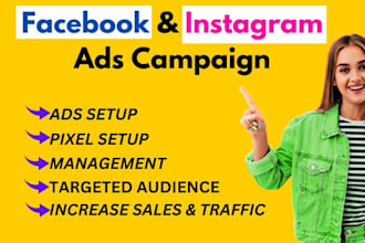 find target audience for facebook and instagram ads campaign