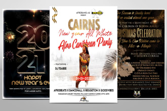 do christmas xmas, halloween party flyer and event flyer