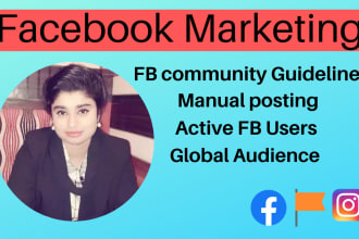 do facebook marketing and promote to targeted audiences