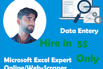 be your perfect microsoft excel expert