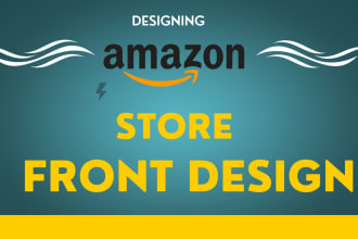 create your amazon brand store or storefront design