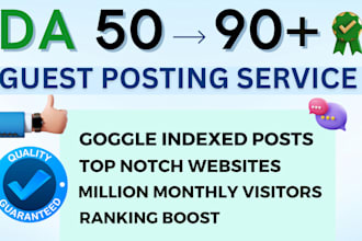 do guest posting service on high authority websites with SEO dofollow backlinks