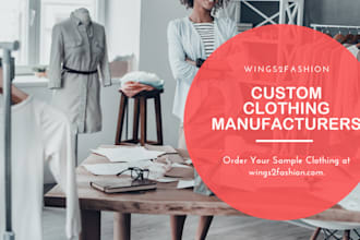 find fashion suppliers or clothing manufacturers for your brand in europe, UK or