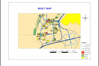 digitize your map by using arcgis