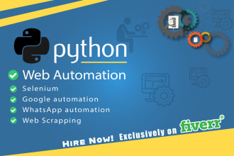 do python based web automation