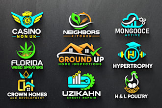 do modern professional and creative business logo design