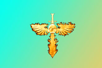 design an astonishing skull fir wings wallpaper logo in high definition