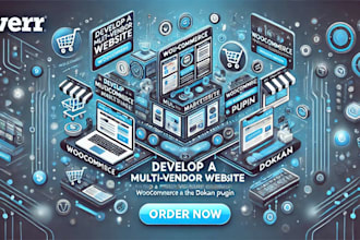 develop a multivendor website with woocommerce and the dokan plugin