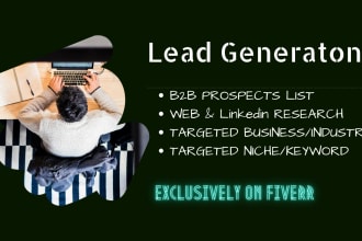 do targeted b2b lead generation and prospect list building