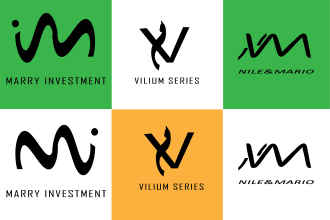 do trendy monogram logo gym, sports and fitness brands
