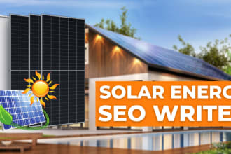 solar energy SEO blog post