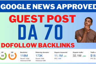 publish high da guest posts with dofollow guest post blogging backlinks