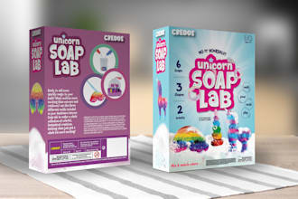 do baby and kids packaging with free logo