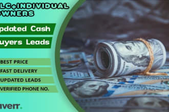 provide you real estate cash buyer leads with skip tracing