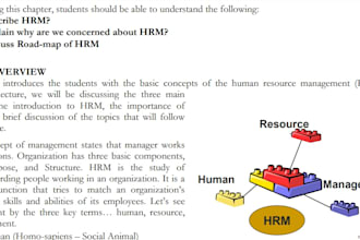make hrm, management, financial management assignments