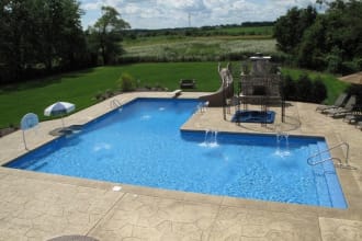 do a swimming pool design and all required drawings for construction