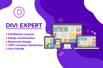 do responsive wordpress website with divi theme