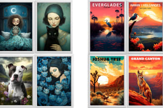 create custom wall art canvas and frame mockups