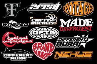 create urban streetwear logo design in 24 hours