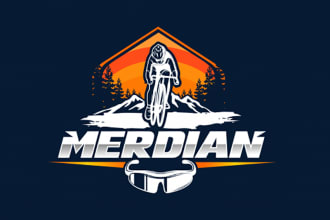 create awesome attractive modern bike logo design in 24 hrs
