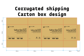 do custom corrugated shipping carton box design