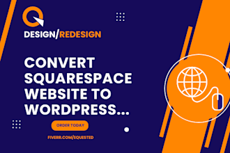 convert squarespace website to wordpress