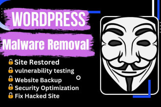 clean wordpress malware, remove blacklist entries, and install security