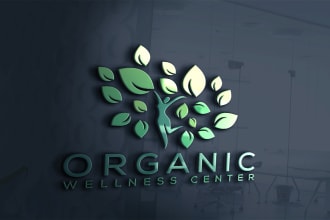 do eye catching medical, health, gym, yoga and wellness logo