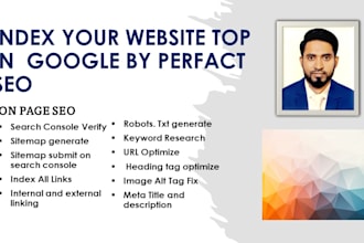 on page SEO wordpress  and any websites